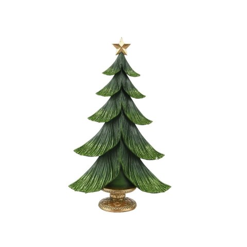 ALBERO DECORATIVO VERDE RESINA H.34CM.